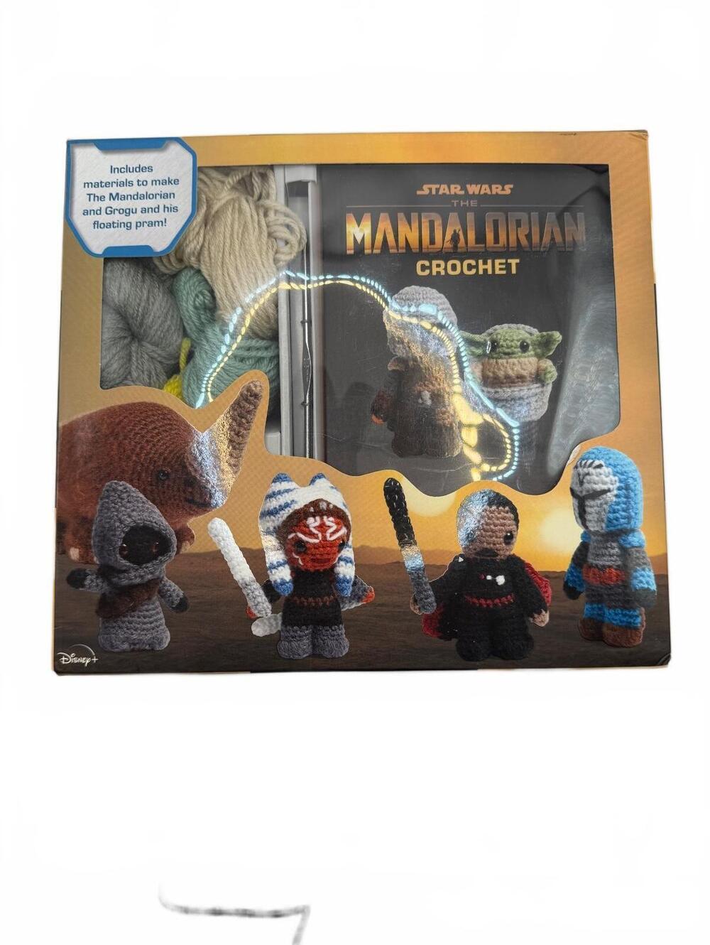 Star Wars The Mandalorian Crochet Kit with Patterns and Materials